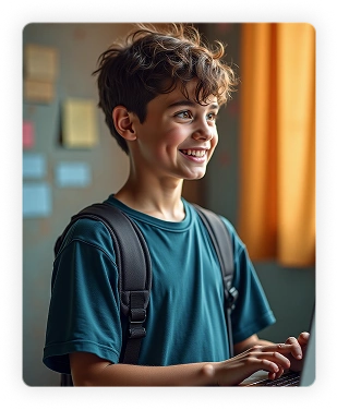 AI image of kid